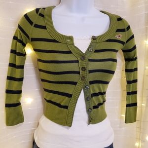 Vintage Hollister Cropped Cardigan